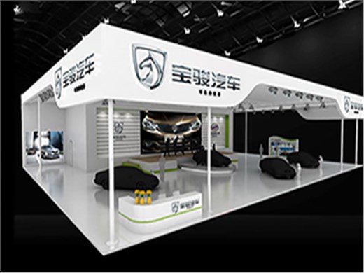 华阳恒通搭建靓丽展台，助宝骏亮相北京车展