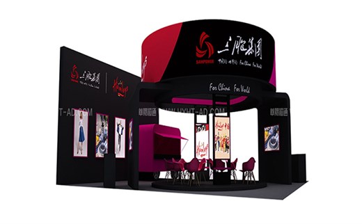 展商快来，客户都喜欢的展台设计方案你确定不看看吗