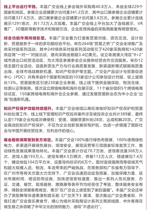 广交会圆满落幕